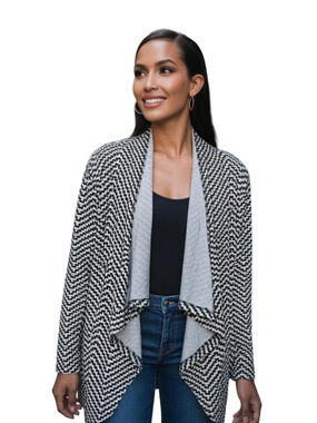 Express Chevron Cardigan